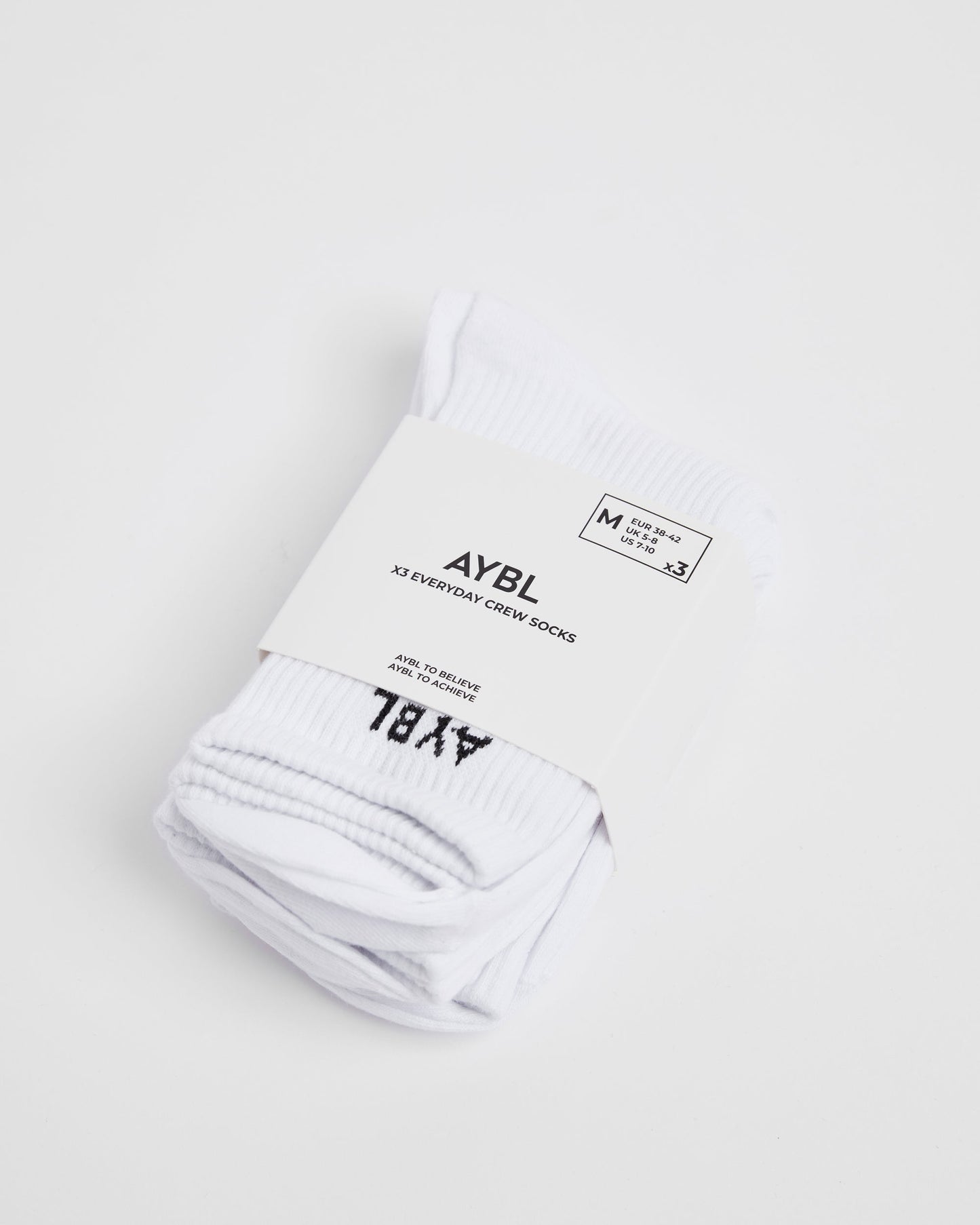 Everyday Crew Socks (3 Pack)